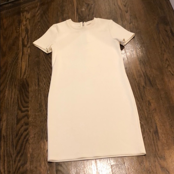 Zara Ribbed Knit Tshirt Dress 